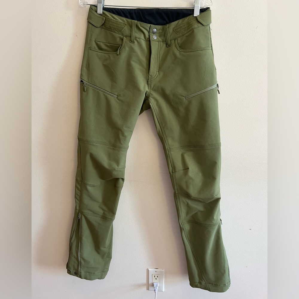 Norrona Women’s Olive Green Pants Femund Flex1 Size Small
